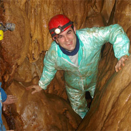 Actividad de espeleología